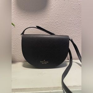 Kate Spade Luna Crescent Crossbody Purse with matching wallet